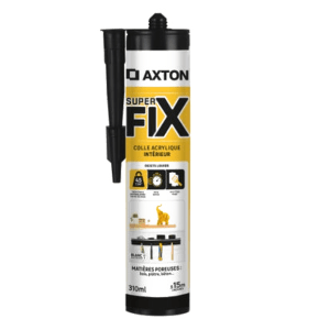 Axton - Colle super fix intérieur blanc 310ml