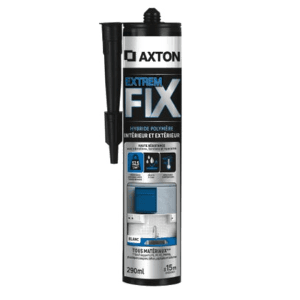 Axton - Colle extrême int/ext blanc 290ml